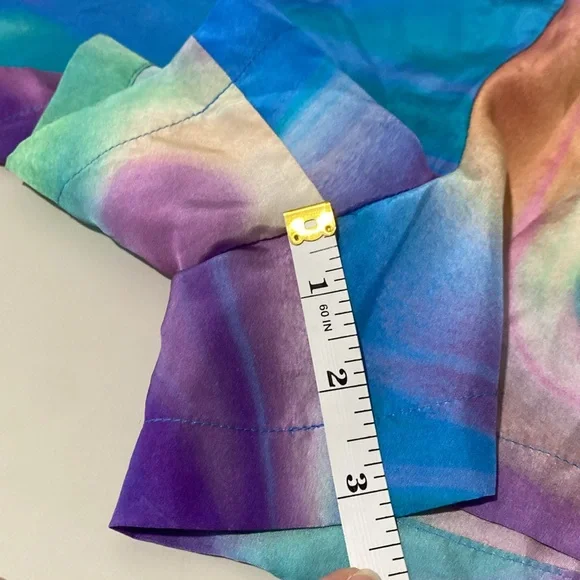 Johnny Was Merida marble silk short size medium. Fully lined with silk. Pockets